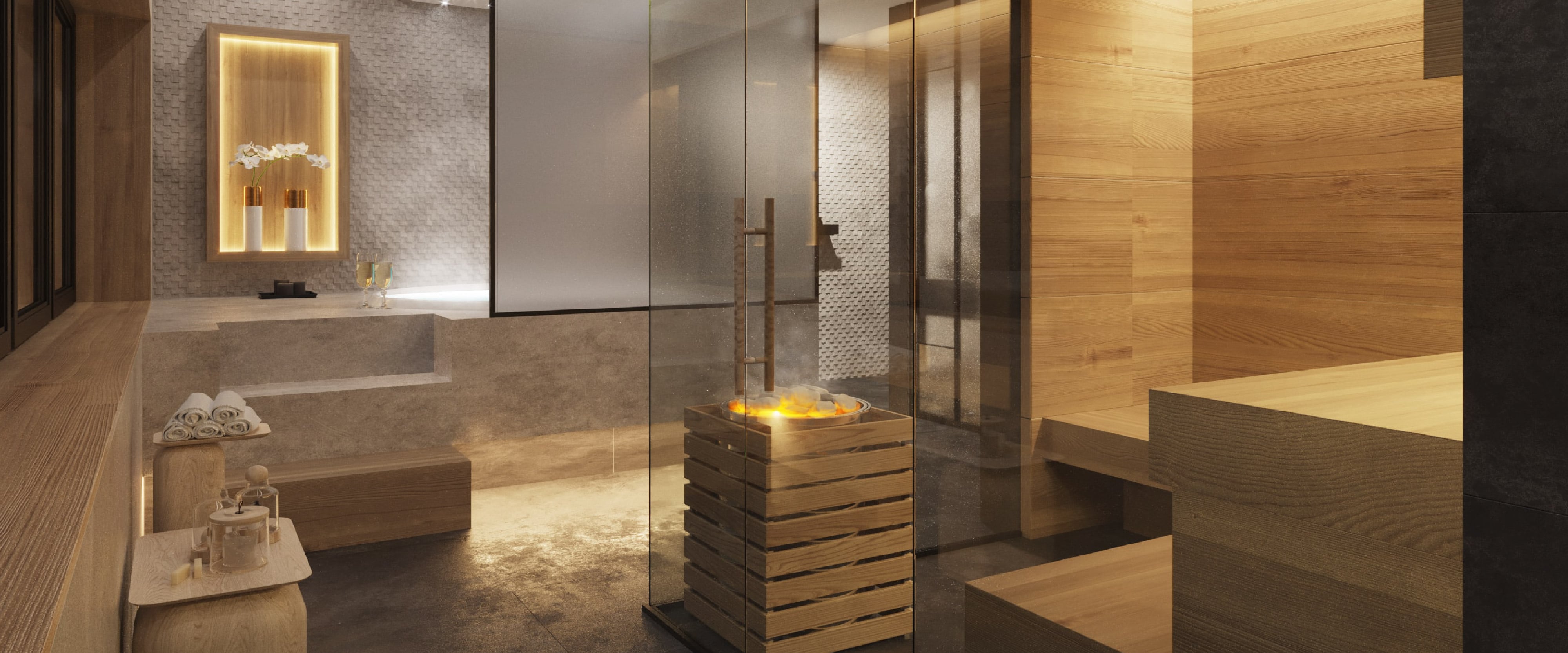 luxury apartment spa